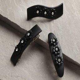DressBerry Women Set of 3 Embellished French Barrette-picture-13