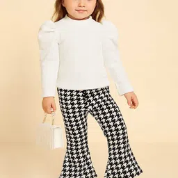 Ninas Girls Long Sleeves T-shirt With Trouser-picture-6