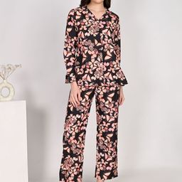 aaivan Women Printed Night suit-image-90
