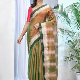 DESH BIDESH Solid Tissue Festive Saree-24