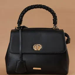 CODE by Lifestyle Women Solid Structured Handheld Bag-1
