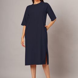 BRINNS Pure Cotton Sheath Midi Dress-picture-41