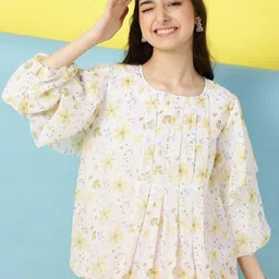 Ishti Floral Print Top-picture-12