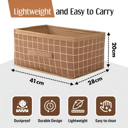 Aura Beige Set of 2 Regular Drawer Organiser Organisers image 5