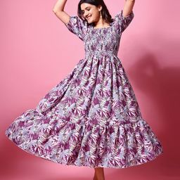 DEKLOOK Crepe Fit & Flare Dress-image-79