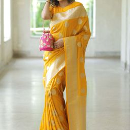 AVANTIKA FASHION Woven Design Zari Pure Silk Kanjeevaram Saree-image-46