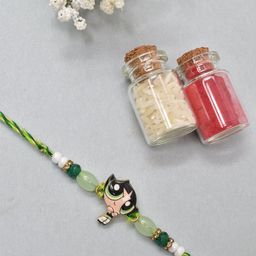 MEIRA JEWELLERY Boys Set Of 2 Thread Rakhis-14
