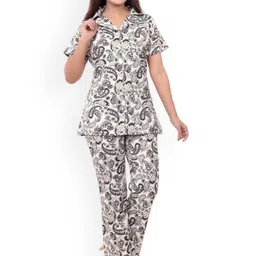 CLINT Printed Shirt Collar Shirt & Trousers Co-Ords-image-80