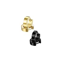 The Roadster Lifestyle Co Set Of 2 Men Gold-Plated Hoop Earrings-image-66