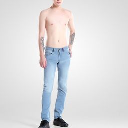 TURMS Men Light Fade Stretchable Jeans-image-30