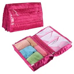Kuber Industries Unisex Pink Travel Kit-14