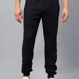 ALAKH HUB Men Tapered-Fit Mid-Rise Joggers-image-9