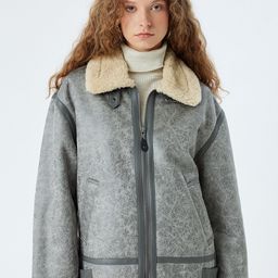 Koton Women Floral Parka Jacket-image-89