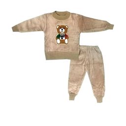 Fly Step Kids Brown Clothing Set-image-77