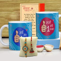SKYTRENDS Multicoloured Printed Ceramic Matte Cups Set of Cups and Mugs-15
