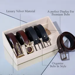 La Trove Cream-Coloured Set of 1 Regular Drawer Organiser Organisers image 2