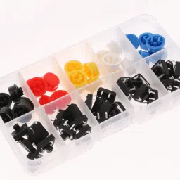 Tactile Push Button Switch Assorted Kit - 25 Pieces pack image 1
