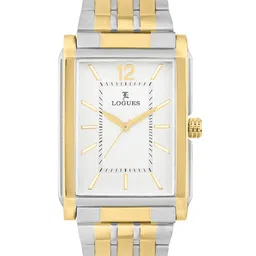 L LOGUES Men Brass Dial & Bracelet Style Straps Analogue Watch G E-459 BM-02-48