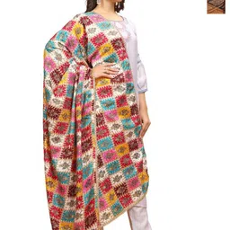 Kemza Pack Of 2 Floral Printed Dupatta-picture-8