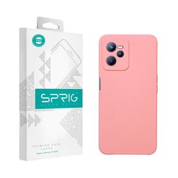SPRIG Realme C35 Liquid Silicone Back Cover-image-10