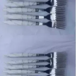 Plastic Dinner Fork Set-12