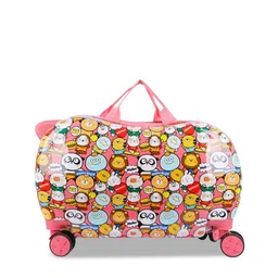 Polo Class Kids Printed Hard Sided Waterproof Trolley Bag-15