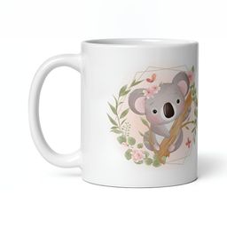Mr UVD White & Grey Printed Ceramic Glossy Mugs Set of Cups and Mugs-image-7