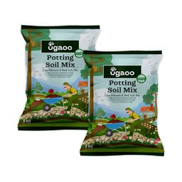 UGAOO 2-Pcs Brown Organic Potting Garden Soil Mix - 10 Kg-picture-10
