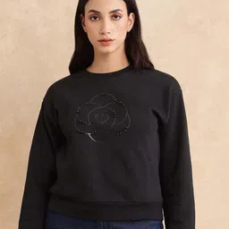 RAREISM Women Printed Cotton Sweatshirt-image-41
