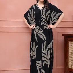 Claura Printed Maxi Nightdress-image-76