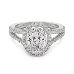 EmoriOval Brilliant Diamond Ring-image-27