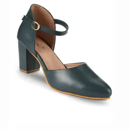 MOSAC Pointed Toe Block Heeled Mules image 2