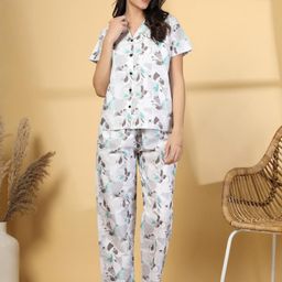 KLOTTHE Floral Printed Night suit-picture-37