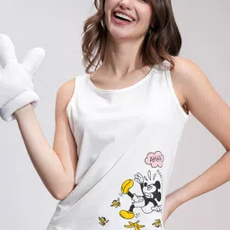 Tokyo Talkies Mickey Mouse Printed Night Suit-image-53