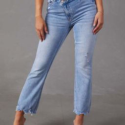 StyleCast Women Wide Leg High-Rise Light Fade Acid Wash Stretchable Jeans-image-64