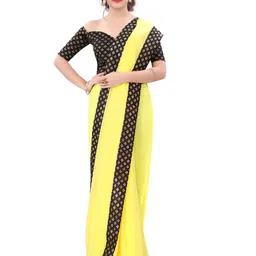 limtd Zari Pure Georgette Saree-picture-1