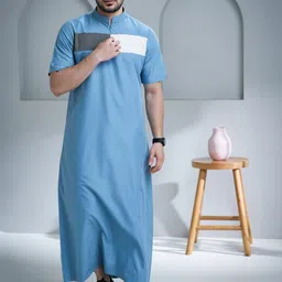 MASHROO Men Thread Work Kurta-24