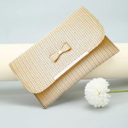 Casual, Formal, Party GoldClutch- Regular Size-image-78