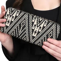 MINI WESST Geometric Printed Wallets-39