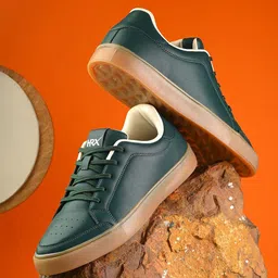 HRX by Hrithik Roshan Men Contrast Sole Lace-Up Sneakers-54