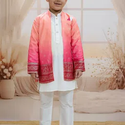 BownBee Boys Regular Kurta with Pyjamas-12