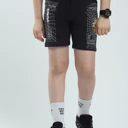 Monte Carlo Boys Printed Regular Fit Mid-Rise Outdoor Shorts-picture-8