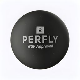 PERFLY By Decathlon Set Of 2 Printed Squash Ball image 2