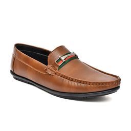 NICO NERINI Men Colourblocked Loafers-picture-45