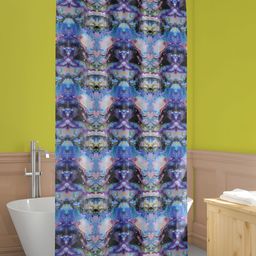ArtzFolio Single Piece Waterproof Polyester Shower Curtain-image-68