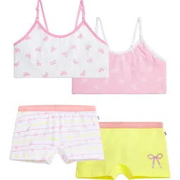 You Got Plan B Girls Pack of 4 Full Coverage Non-Wired & Non Padded Bra-picture-24