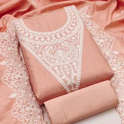 KALINI Embroidered Unstitched Dress Material-image-57