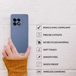 SPRIG Solid Printed OnePlus 11R 5G Back Case image 4