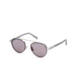 Ermenegildo Zegna Men Round Sunglasses with UV Protected Lens EZ0242 51 20A-image-95