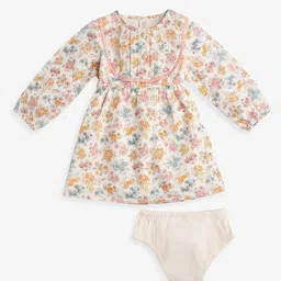 Ed-a-Mamma Baby Floral Print A-Line Dress-image-49
